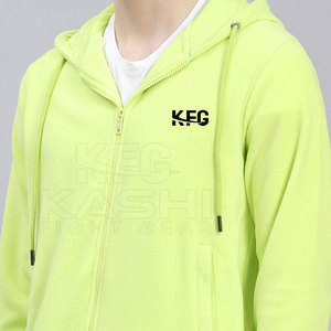 Chándal de Invierno para Hombre, Corte Regular, con Capucha, Color Sólido, con Tela Transpirable 100% Algodón, para Viajes y Actividades Ligeras - Product Image 5