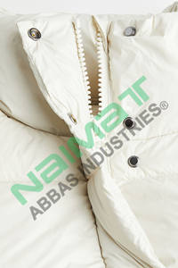 Chaqueta acolchada de invierno para hombre, personalizable, de talla grande, manga larga, transpirable, con letras, impermeable, con capucha - Product Image 6