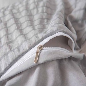 Ensemble 3 pièces de literie de marque personnalisée pour hôtel linge de maison textile multicolore drap plat lot de literie en gros - Product Image 4