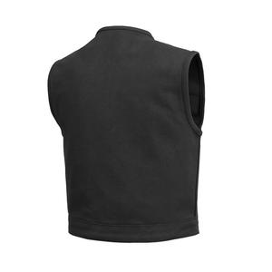 Chaleco deportivo para hombre, chaleco de invierno de cuero para exteriores de alta calidad a la moda para motocicleta en estilo personalizado, Chaleco de piel de vaca para motociclistas - Product Image 6