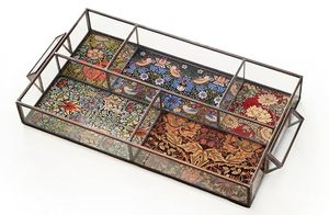 Meilleure vente Plateau à bijoux en métal fait main avec décoration idéal pour le rangement de la table de courtoisie et la décoration intérieure de la maison moderne - Product Image 5