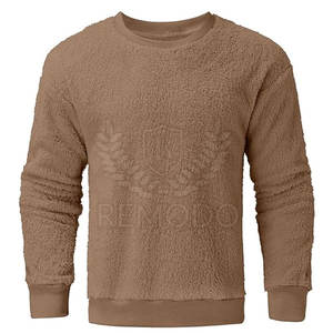 Cómoda sudadera de lana Sherpa Sudadera de lana Sherpa sostenible para la mejor sudadera de venta En Stock - Product Image 1