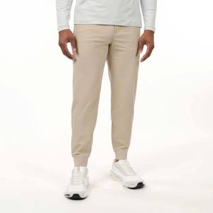 Pantalons longs à la mode pour hommes Nouveauté Vêtements de détente décontractés avec taille ajustable Pyjamas en toile pour homme - Product Image 2