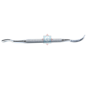 Tandheelkundige Botvijl Dubbel Eindige Holle Handgreep Botvijl Beitel Roestvrij Staal Scherp Mes Tandheelkundig Instrument - Product Image 3