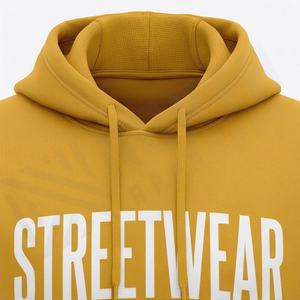 Sweat-shirts à capuche unisexes en coton premium 400 GSM, confortables, chauds, durables, vente en gros directe d'usine, décontractés - Product Image 4