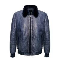 Veste en cuir brodée 3D de haute qualité unisexe avec patchs en chenille, veste universitaire en cuir véritable, col montant en toile