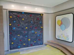 KNT Lightweight Fiberglass Rock Climbing Wall Unique Indoor/Outdoor Playhouse for Kids Adults Educational Trampoline Park Public - Product Image 3