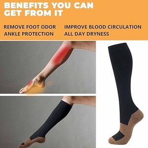 Canleo International Respirant Long Anti-dérapant Football Athlétique Football Basketball Sports Compression Chaussettes Personnalisées pour Hommes - Product Image 5