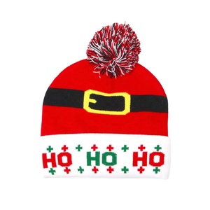 Gorro navideño, gorro tejido de Navidad, gorro de invierno Unisex intermitente para adultos, niños, Navidad, Año Nuevo - Product Image 3