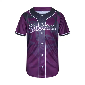 Jersey de béisbol con diseño personalizado y precio al por mayor - Product Image 3
