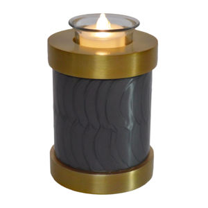 Increíble gran oferta urna de cremación de buena calidad urna de cremación funeraria de Metal para adultos para cenizas humanas de Home Accents - Product Image 3