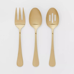 High Quality <b>Gold</b>-Plated Metal <b>Spoon</b> Handcrafted for Elegance and Durability for Weddings - Product Image 4