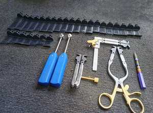 Juego de Instrumentos Quirúrgicos Ortopédicos Manuales de Acero Inoxidable, Retractor Cervical para Procedimientos de Columna Vertebral, Certificado CE Clase II, 1 Año - Product Image 5