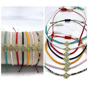 Fashion Charm Evil Eye Perlé pour Bracelet - Product Image 1