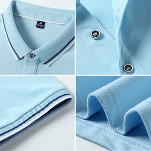 Polos à sublimation en polyester uni personnalisé vêtements t-shirt imprimé polo de golf sport à séchage rapide pour hommes - Product Image 2