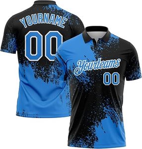 Polo à sublimation haut de gamme Polo léger à séchage rapide sur mesure pour les marques de clubs de sport et les uniformes d'événement - Product Image 1