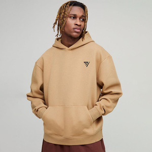 ชุดสเวตเตอร์ว่างเปล่ามีฮู้ดแบบมีซิปสำหรับผู้ชายเครื่องแต่งกายแนวสตรีทโอเวอร์ไซส์โลโก้ออกแบบได้ตามต้องการ - Product Image 1