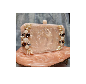 กระเป๋าคลัทช์เรซิ่นคุณภาพสูงกระเป๋าคลัทช์สำหรับผู้หญิงกระเป๋าถือคลัทช์แฟชั่น - Product Image 1