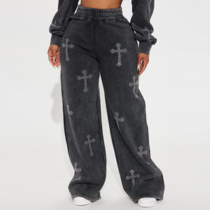 Ensemble de survêtement pour femme de qualité supérieure, sweat-shirt et pantalon de jogging en molleton doux, confortable, pour l'hiver, pour la salle de sport, la course à pied, les voyages - Product Image 3