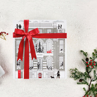 Calendrier de l'avent vide personnalisé en gros pour Noël 2025, boîte-cadeau de haute qualité en matériaux recyclés, boîtes surprises mystère