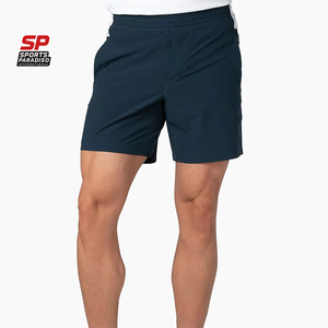 2025 derniers shorts pour hommes de Style haute rue personnalisés 100% coton taille élastique fermeture mi-taille tenue décontracté léger - Product Image 3