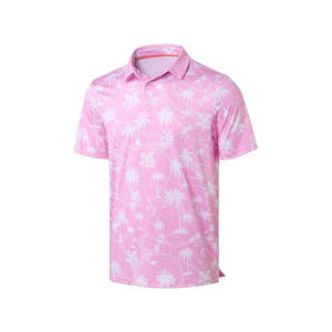 Golf camiseta Polo camiseta uniforme liso 100% poliéster sublimación hombres polos negocios - Product Image 1