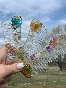 หวีผมทำจากเรซินสำหรับร้านเสริมสวย - Product Image 3