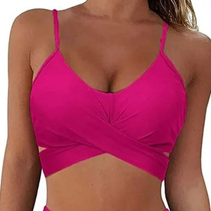 Traje de Baño Bikini de Tres Piezas para Mujer, Estilo Lujoso, Estampado Animal, Cintura Alta, Espalda Descubierta, Transpirable, de Secado Rápido, Venta al Por Mayor OEM, Nueva Llegada - Product Image 5