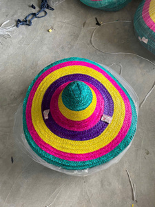 Summer-Ready Unisex Straw Hat - Handmade Water Hyacinth from Vietnam - Product Image 6