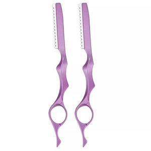 Ensemble de rasoirs droits professionnels en acier inoxydable HERMANN MEDITECH pour un rasage précis et lisse de la barbe et du visage - Product Image 1