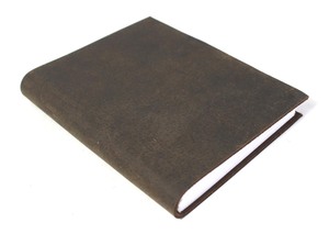 Cuaderno de Papel de Algodón Reciclado Hecho a Mano Vintage Genuino Personalizado al por Mayor, Diario de Cuero de Color Negro de Aspecto Antiguo - Product Image 2