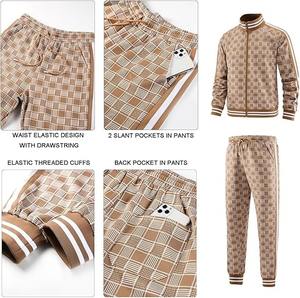 Ensemble de survêtement décontracté d'hiver respirant avec logo personnalisé imprimé, vente en gros, vêtements de sport pour la salle de sport, entraînement, hommes, femmes, unisexe, fitness - Product Image 5