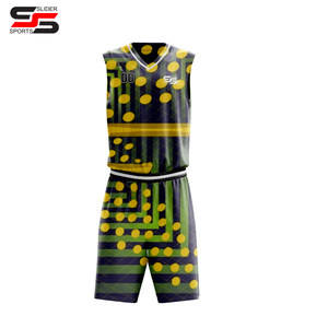 Maillot de basket-ball taille plus imprimé personnalisé ensemble d'uniformes d'entraînement en matériau respirant de haute qualité - Product Image 1