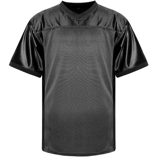 Wholesale Custom 100% Polyester Mesh Breathable Quick Dry Moisture Wicking Men's Athletic American Football Practice Jersey