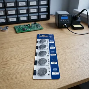 CR2032 3V Lithium Coin Battery Pile Bl5 Made China Home Appliances Remote Control Toys Flashlight 10 Year Shelf Life - Product Image 4