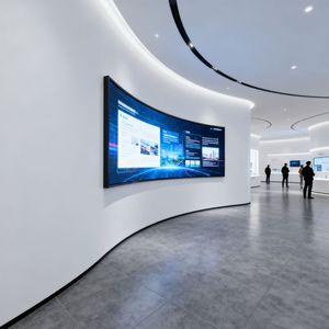 Pantalla LED gigante de 100 pulgadas para básculas de grúas - Product Image 5