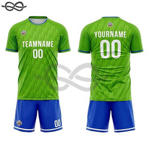 Uniforme de fútbol colorido y barato de alta calidad, trajes de equipo de fútbol para jóvenes, camiseta de fútbol, gran oferta, equipo de fútbol para niños, precio competitivo - Product Image 3