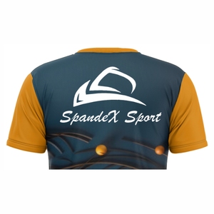 Camiseta de Hombre de Alta Calidad, Sublimación Completa, Tejido Personalizado, Logotipo Personalizado, Manga Corta, Ecológica, Entrega Rápida - Product Image 3