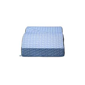 Vente en gros Oreiller en latex pour le soulagement des varices et l'élévation des jambes Confort ergonomique Noyau en mousse Construction de soutien géométrique - Product Image 2
