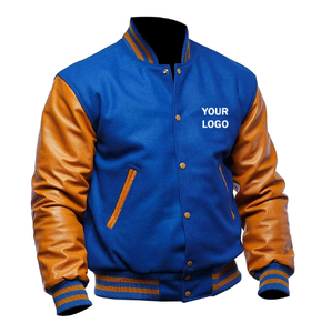 Top Design Letterman Veste Imprimé Personnalisé Hommes Varsity College Vestes Lycée Respirant Varsity Jacket - Product Image 6