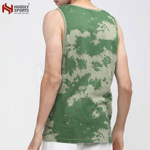 Camiseta Deportiva sin Mangas para Hombre, Talla Grande, Transpirable, de Punto, de Alta Calidad, Secado Rápido, Precio Bajo, Venta al Por Mayor HUGGLY SPORTS - Product Image 3