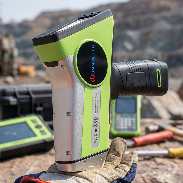 Handheld XRF X-Ray Spectrometer Metal Composition Analyzer Portable Alloy Detector LONN Brand Scrap Metal Recycling Sorting