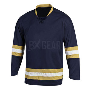 Uniforme de hielo Hokey personalizado hecho de tela de poliéster ligero con tecnología de secado rápido adecuado para la práctica - Product Image 3