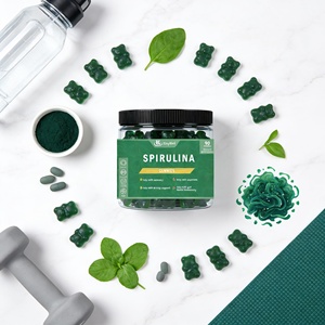Complément alimentaire en gommes de spiruline et de chlorelle OEM, gommes de spiruline pour renforcer l'immunité, gommes de spiruline - Product Image 4