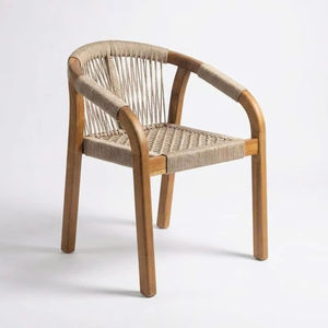 Chaise en corde en bois massif d'extérieur Acacia FSC Non-FSC Écologique Durable Léger Tendance Haute qualité - Product Image 1