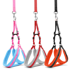 Pettorina di Lusso Semplice e Traspirante in Nylon e PU Imbottita per Cani e Gatti, Motivo Floreale, Taglia XL - Product Image 1