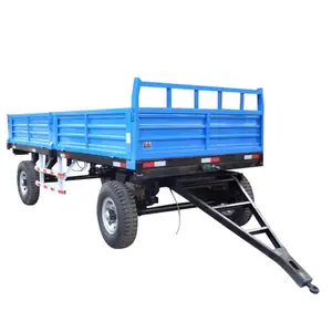 2 Axles Hydraulic Farm Tipping Tractor Dump Trailer For Farm Transportations agricultural tools farm tractor truck
