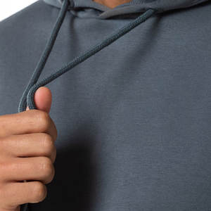 Sweats à capuche et sweat-shirt pour hommes 100% coton blanc épais éponge française luxe qualité poids lourd coupe surdimensionnée impression personnalisée logo - Product Image 5