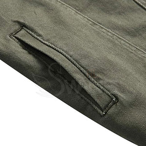 Chaqueta vaquera de calle para hombre hecha en fábrica al por mayor nuevo diseño material de lona transpirable logotipo personalizable mejor precio invierno - Product Image 6