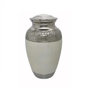 Offre Spéciale nacre funéraire cendres conteneur pot pot adulte cendres urnes sur mesure en laiton massif métal crémation urnes - Product Image 3